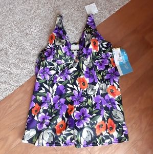 NWT A Shore Fit Swim Dress size 18W